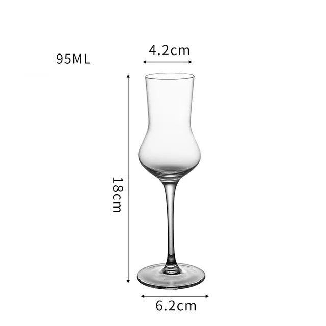 Tall Tulip Wine Glass