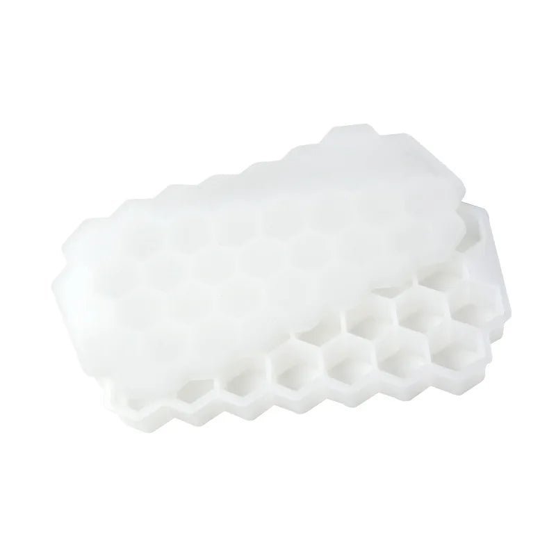 Silicone Ice Cube Tray, Ice Cube Maker Mold With Lids